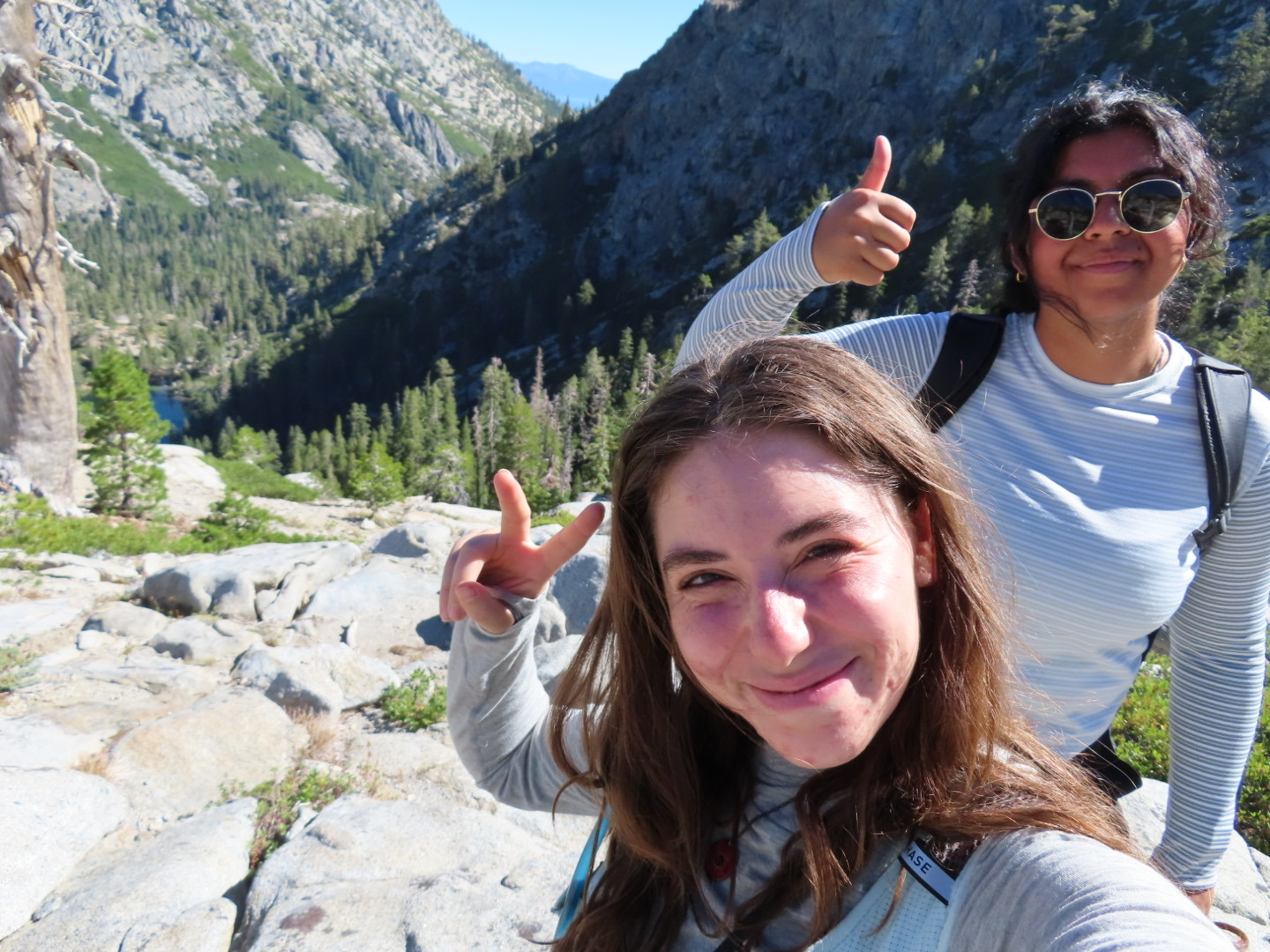 Bayview and Eagle Lake Trail Loop with my token theorist, Cecilia Steel :)